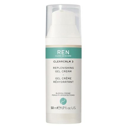 Ren Clearcalm Replenishing Gel Cream Day Face Gel 50Ml