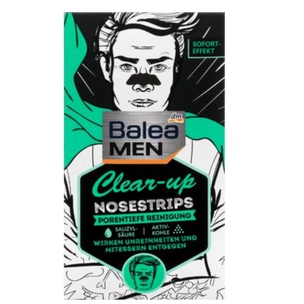 Balea Men Clear-Up Nose Pads - 3 Pieces