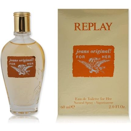 Replay Jeans Original For Her Eau De Toilette Spray 60Ml