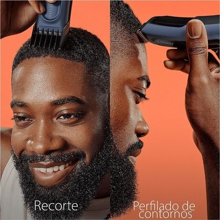 Braun Men'S Hair Clipper, Hair Cutting Machine, 17 Length Settings, Ultra Sharp Blades, 2 Comb Attachments, 50 Min. Nimh Battery Life, Washable, Hc5350 New - Image 3