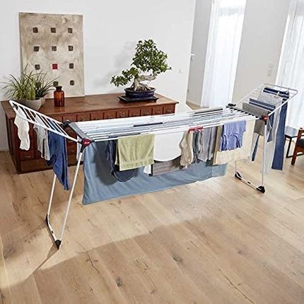 Vileda Infinity Flex Xxl Drying Rack, Extendable Telescopic Rods