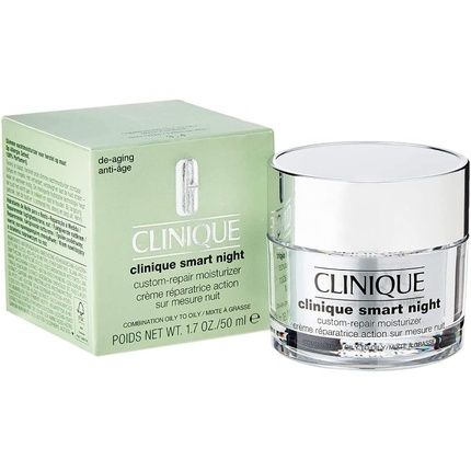 Clinique Smart Night Cream For Oily Skin Type Iii - Iv