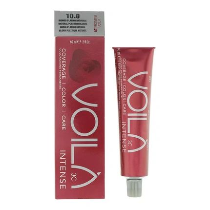 Intercosmo Voila 3C Intense 10.0 Natural Platinum Blonde Hair Colour