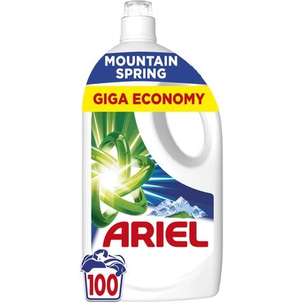 Ariel Gel 4.5L 100 Wash Loads Mountain Spring - Ariel Laundry Detergent