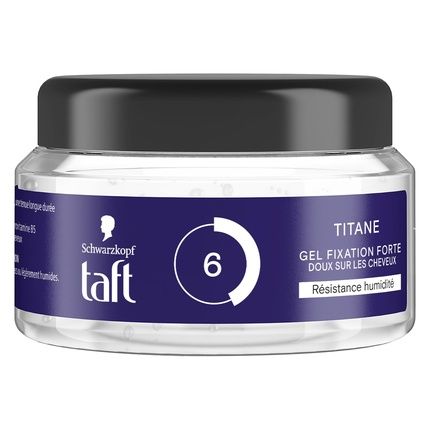 Schwarzkopf Taft Titanium Styling Gel Moisture Resistant Strong