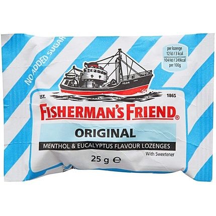 Fisherman'S Friend Lozenges Extra Strong Tooth Friendly With Sweetener 25G