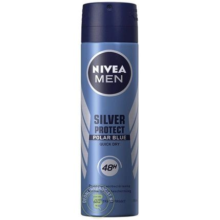 Nivea Silver Protect Polar Blue Deodorant Spray 150Ml