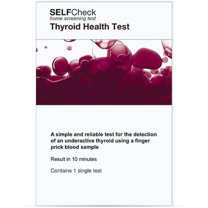 Selfcheck Thyroid Health Test Tsh Home Blood Test For Hypothyroidism