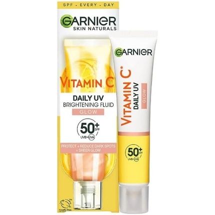Garnier Vitamin C Daily Uv Invisible Brightening Fluid Spf 50+