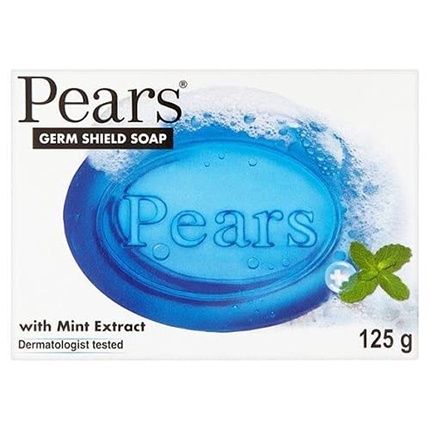 Pears Germ Shield With Mint Extract Soap 125G