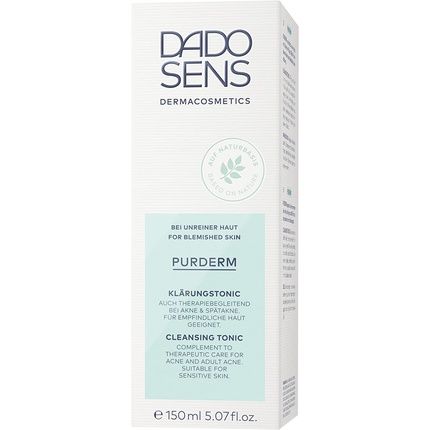 Dado Sens Purderm Clarifying Tonic 150Ml For Acne Prone Skin - Image 3