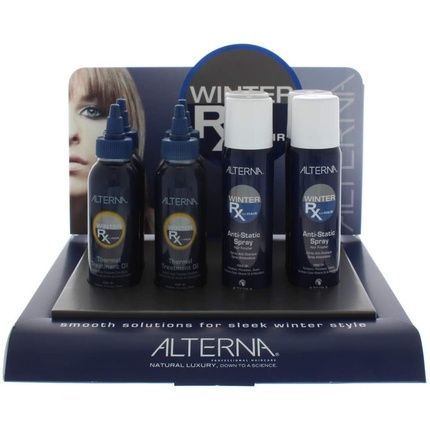 شاشة Alterna Winter Rx - بخاخ مضاد للكهرباء الساكنة 92 جم × 4 وحراري
