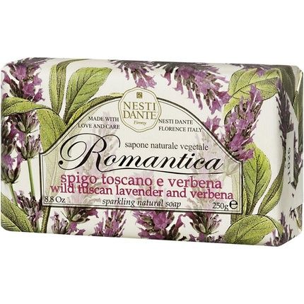 Nesti Dante Romantica Florentine Rose & Peony Soap 250G Lavender & Verbena