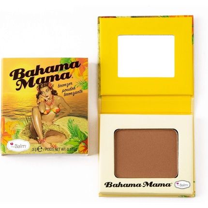 Thebalm Bahama Mama Bronzer Natural Matte Tanned Beach Glow Travel Size