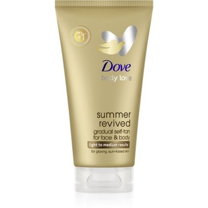 Dove Summer Revived Self-Tanning Lotion - Light To Medium, 75 Ml