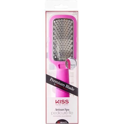 Kiss Professional Callus Remover Artisan Spa Pedicure File Premium Blade Ff01 Pink