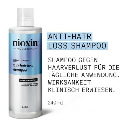 Nioxin Anti-Hair Loss Shampoo With Caffeine And Niacinamide 240Ml