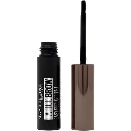 Maybelline New York Tattoo Brow Peel Off Eyebrow Gel Tint Semi-Permanent Warm Brown