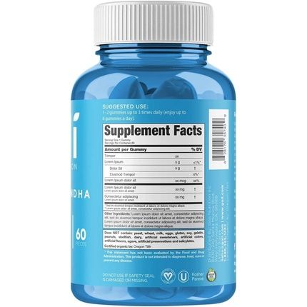 Goli Nutrition Mixed Berry Ashwagandha Gummies