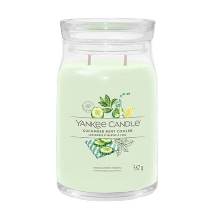 Yankee Candle Cucumber Mint Cooler Signature Candle 567 G