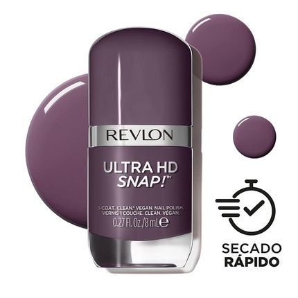 Revlon Ultra Hd Snap Nail Polish Glossy Nail Color 0.27 Fl. Oz. 033 Grounded