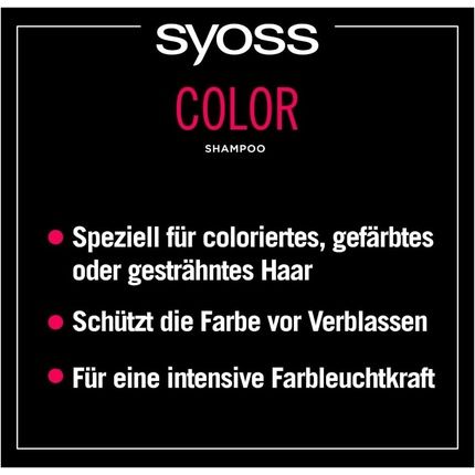 Syoss Professional Color Protect Shampoo 750Ml - Image 3