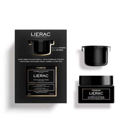 Lierac Premium Set - The Voluptuous Cream 50Ml + Free 50Ml Refill