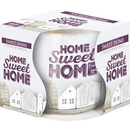 Scented Candle In Glass Sweet Home