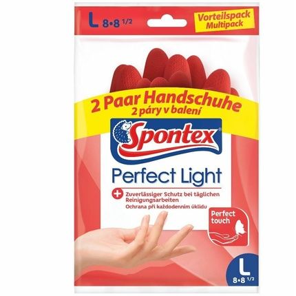 Spontex Perfect Light Household Glove Size. S - L 2-Pack New In The Range - Image 3