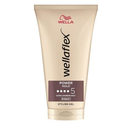 Wellaflex Power Hold Hair Gel For Women - Up To 24 Hours Lasting Ultra