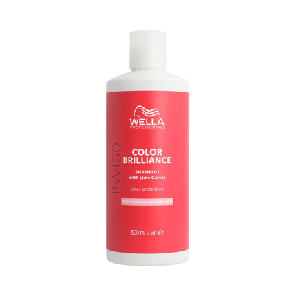 Wella Invigo Color Brilliance Shampoo Fine Hair 500Ml Professional Shampoo For Colored Hair - Image 3