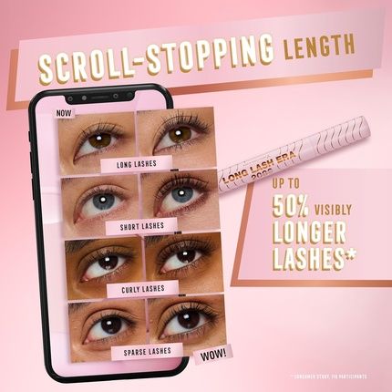 Max Factor 2000 Calorie Long Lash Era 001 Black Lengthening Tubing Mascara - Image 3