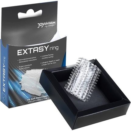 Joydivision Extasy Ring Stretchable Penis Ring Transparent