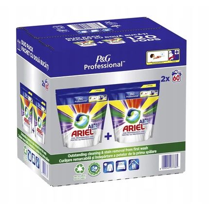 Procter & Gamble Ariel Color All In 1 Laundry Capsules - 2X60 Pieces
