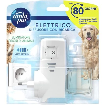Ambi Pur Air Freshener, Eliminates Pet Odors, Starter Kit 1
