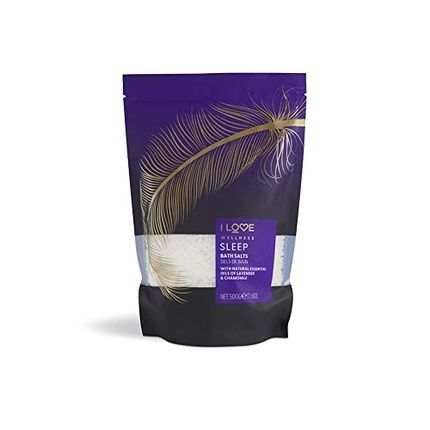 I Love Wellness Sleep Bath Salts With Lavender And Chamomile Essential Oils 500G