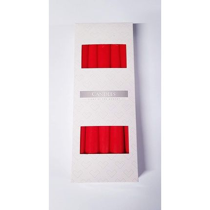 Bispol Taper Candles 245/23 - Red