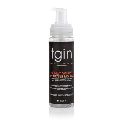 Tgin Honey Whip Hydrating Mousse For Natural Dry Curly And Damaged Hair