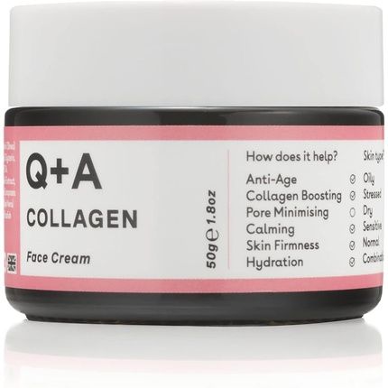 Q+A Collagen Face Cream 50G Natural Skincare Anti-Ageing