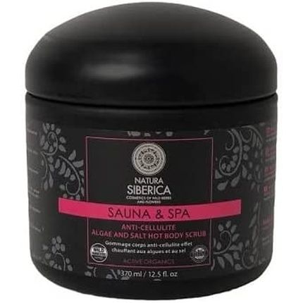 Natura Siberica Sauna & Spa Anti-Cellulite Algae & Salt Hot Body Scrub 370Ml