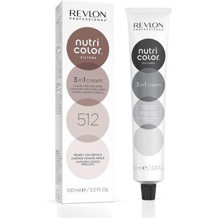 Revlon Professional Nutri Color Filters Fashion Filters Pearly Ash Brown 512 100Ml
