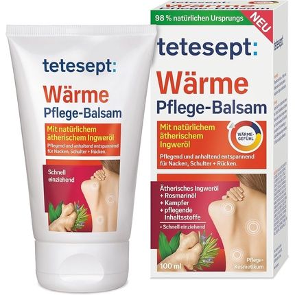 Tetesept Warming Care Balm 100Ml Tube Soothing Warming Ointment