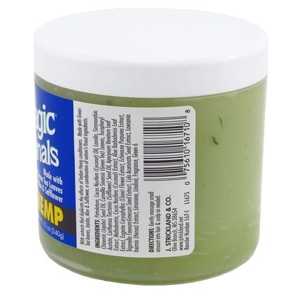 Blue Magic Organics Indian Hemp 12 Ounce Jar 354Ml - Pack Of 3