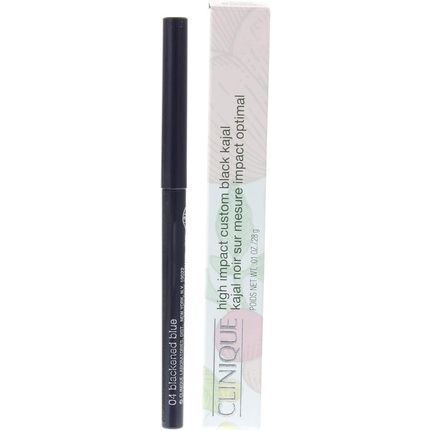 Clinique High Impact Custom Black Kajal Eyeliner 0.28G - Blackend Blue