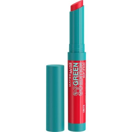 Maybelline Green Edition Balmy Lip Blush Lipstick Organic Vegan Natural Color 004 Flare