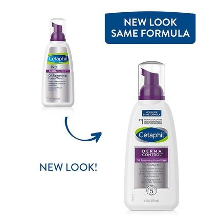 Cetaphil Pro Dermacontrol Oil Removing Foam Wash 8Oz