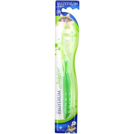 Elgydium Junior Toothbrush For Ages 7-12 - Green