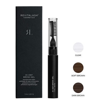 Revitalash Cosmetics Hi-Def Brow Gel Dark Brown 0.25 Fl Oz