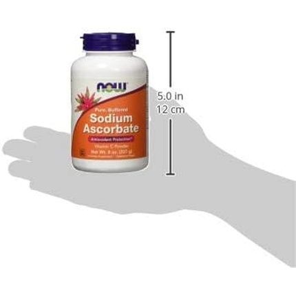 Now Foods Pure Buffered Sodium Ascorbate 227G Powder - Image 3