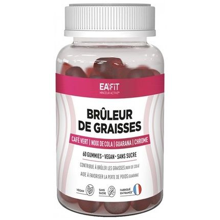 Eafit Fat Burner Dietary Supplement 60 Gummies